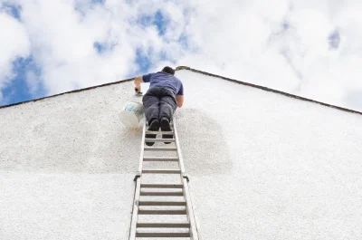 Peinture extérieure à Champmillon — façades et ravalement